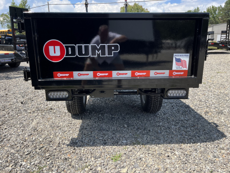 New 2025 U-Dump 4'x6'x19" ATV UTV Dump Trailer, 2K GVWR, Single Axle