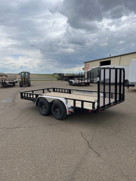 New 2026 PJ Trailers UL 83"x14' Tandem Axle Utility Trailer