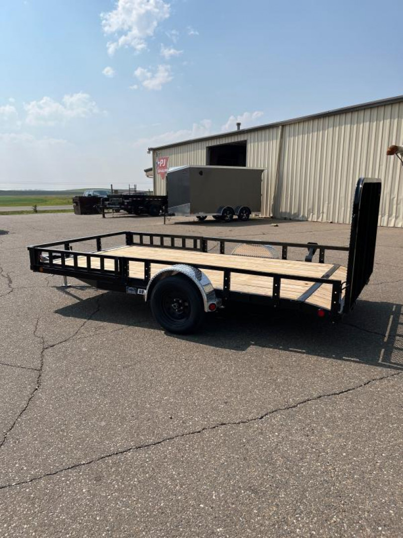 New 2026 PJ Trailers 83" x 14' 83" Single Axle Channel Utility (U8) Utility Trailer