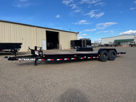 New 2026 PJ Trailers 83  x 24' 6  Channel Equipment Tilt (T6) Equipment Trailer