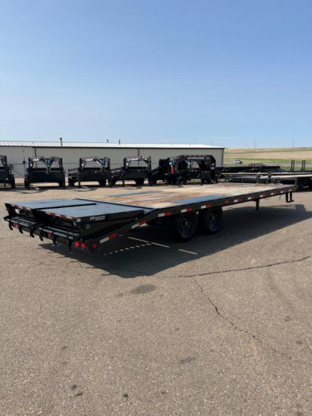 New 2027 PJ Trailers 102" x 24' F8 Flatbed Trailer