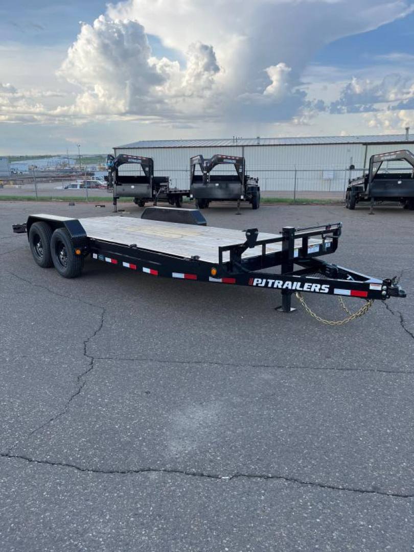 New 2025 PJ Trailers 83" x 18' CC Equipment Trailer