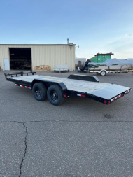 New 2025 PJ Trailers 83" x 18' CC Equipment Trailer