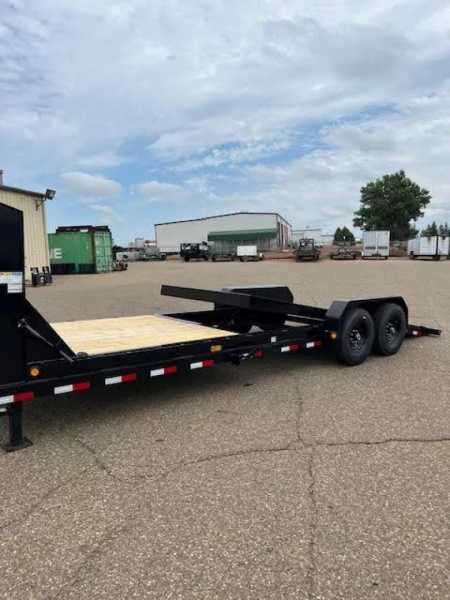 New 2027 PJ Trailers 83" x 24' T6 Tilt Bed Trailer Equipment Trailer