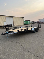 New 2025 PJ Trailers 83 x 20' Tandem Axle Channel Utility (UL) Utility Trailer