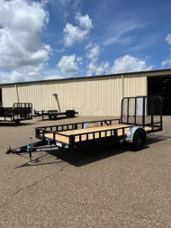 New 2026 PJ Trailers 83  x 14' 83  Single Axle Channel Utility (U8) Utility Trailer