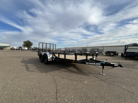 New 2027 PJ Trailers UL 83"x16' Tandem Axle Utility Trailer Utility Trailer