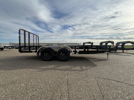 New 2027 PJ Trailers UL 83"x16' Tandem Axle Utility Trailer Utility Trailer