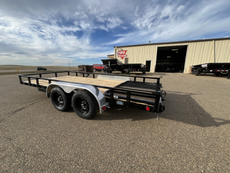 New 2027 PJ Trailers UL 83"x16' Tandem Axle Utility Trailer Utility Trailer