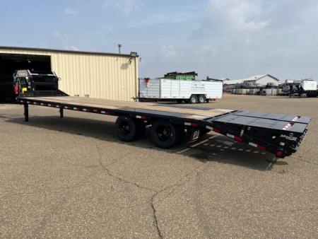 New 2026 PJ Trailers 102" x 32' LD Flatbed Trailer