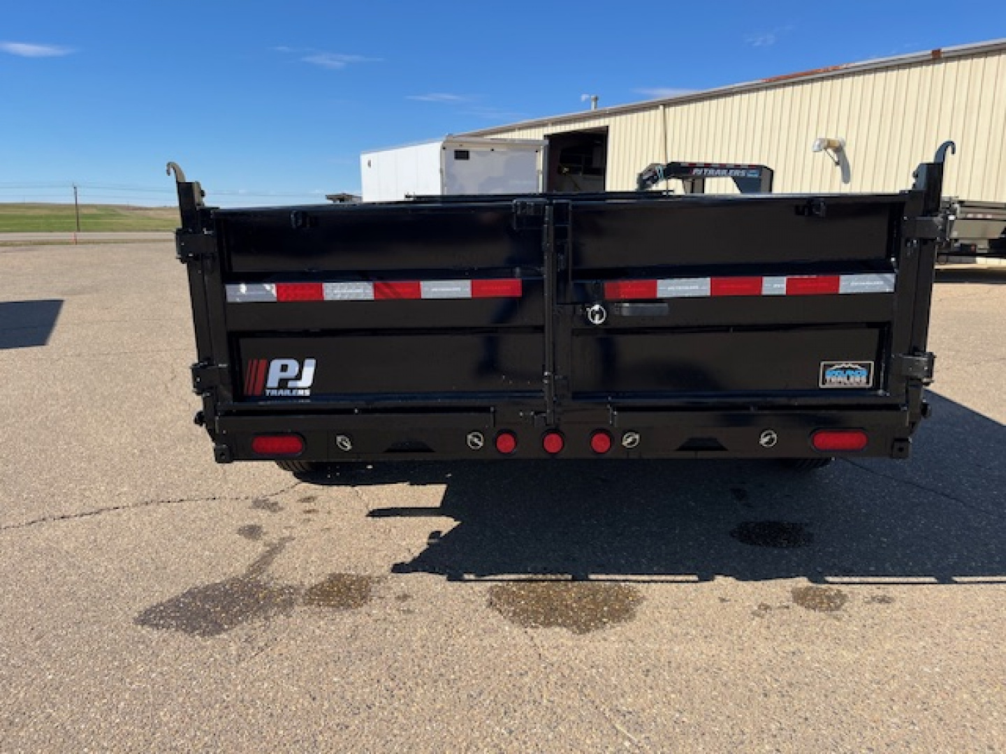 New 2026 PJ Trailers 83" x 14' Dump Trailer with Hydraulic Jack