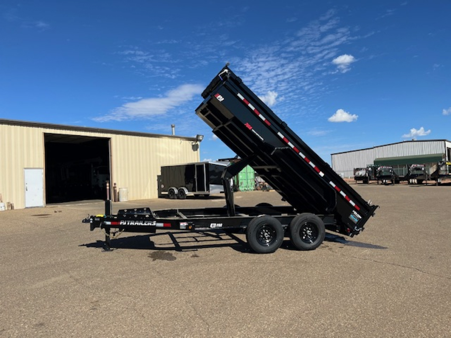 New 2026 PJ Trailers 83" x 14' Dump Trailer with Hydraulic Jack