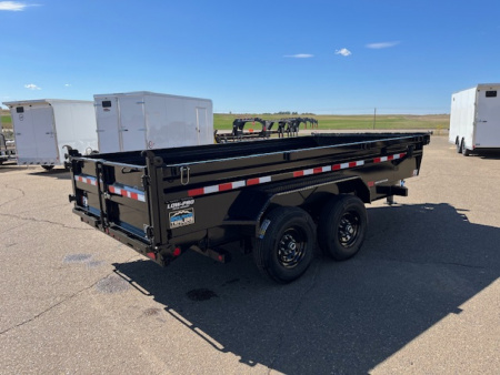 New 2026 PJ Trailers 83" x 14' Dump Trailer with Hydraulic Jack