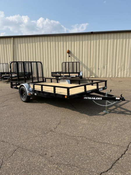 New 2026 PJ Trailers 83  x 14' 83  Single Axle Channel Utility (U8) Utility Trailer