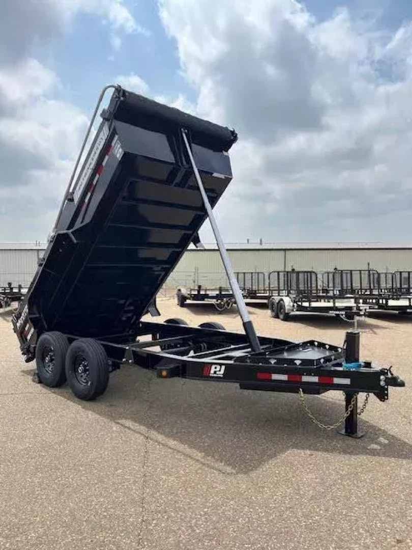 New 2026 PJ Trailers DT1 Voyager Telescopic Dump Trailer