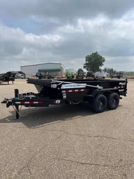New 2026 PJ Trailers DT1 Voyager Telescopic Dump Trailer