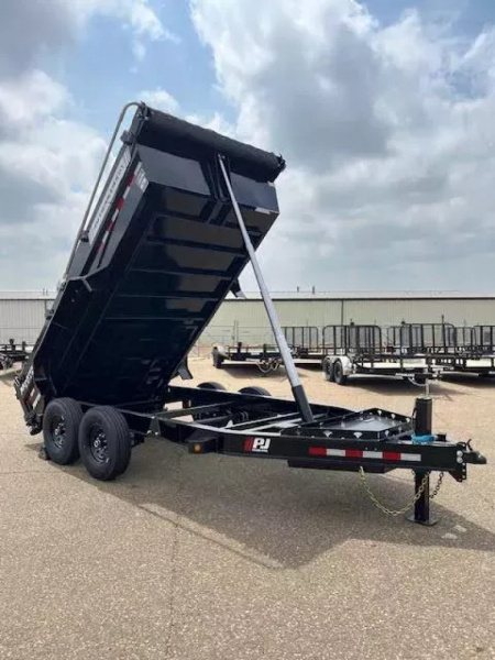 New 2026 PJ Trailers DT1 Voyager Telescopic Dump Trailer