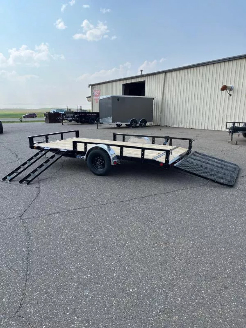 New 2026 PJ Trailers 83" x 14' 83" Single Axle Channel Utility (U8) Utility Trailer