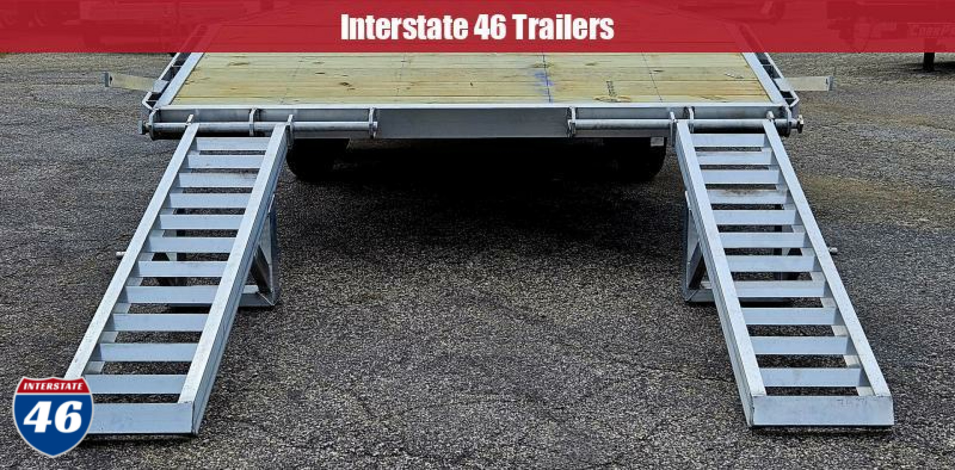 New 7 X 20 DECKOVER 5200# AXLES UTILITY ALUMINUM JAXON FAB WERKS 2024