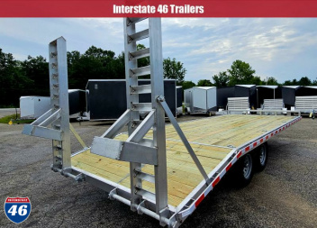 New 7 X 20 DECKOVER 5200# AXLES UTILITY ALUMINUM JAXON FAB WERKS 2024