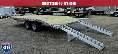 New 7 X 20 DECKOVER 5200# AXLES UTILITY ALUMINUM JAXON FAB WERKS 2024