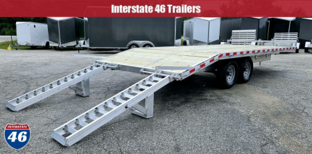 New 7 X 20 DECKOVER 5200# AXLES UTILITY ALUMINUM JAXON FAB WERKS 2024
