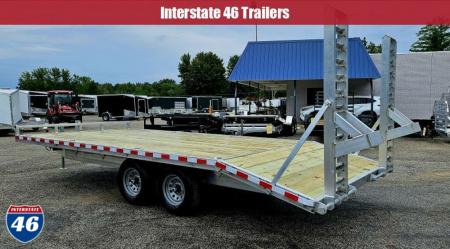 New 7 X 20 DECKOVER 5200# AXLES UTILITY ALUMINUM JAXON FAB WERKS 2024