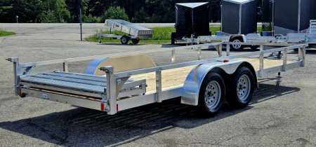 New 6.5 X 18 ROUGH RIDER OPEN UTILITY BY FOREST RIVER 2025 ALL ALUMINUM