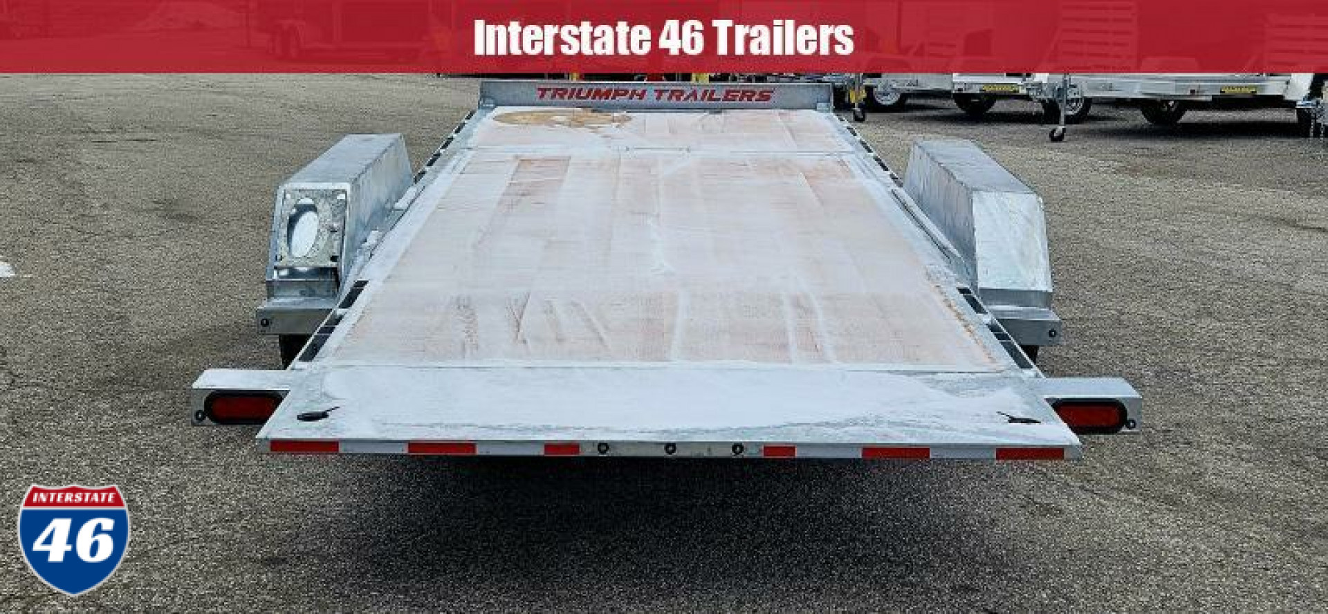 New 82 X 16+ 6 GALVANIZED GRAVITY TILT 8 K AXLES POWER JACK 2026 TRIUMPH