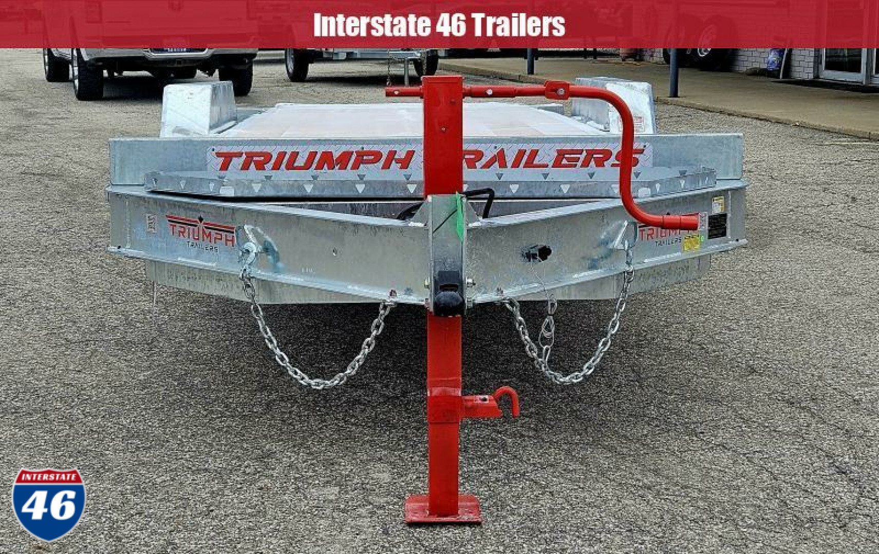 New 82 X 16+ 6 GALVANIZED GRAVITY TILT 8 K AXLES POWER JACK 2026 TRIUMPH