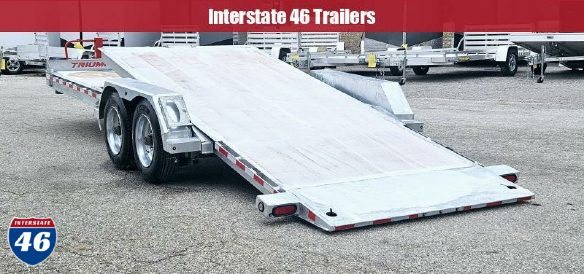 New 82 X 16+ 6 GALVANIZED GRAVITY TILT 8 K AXLES POWER JACK 2026 TRIUMPH