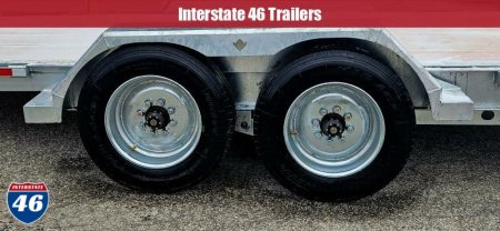 New 82 X 16+ 6 GALVANIZED GRAVITY TILT 8 K AXLES POWER JACK 2026 TRIUMPH