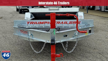 New 82 X 16+ 6 GALVANIZED GRAVITY TILT 8 K AXLES POWER JACK 2026 TRIUMPH