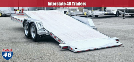New 82 X 16+ 6 GALVANIZED GRAVITY TILT 8 K AXLES POWER JACK 2026 TRIUMPH