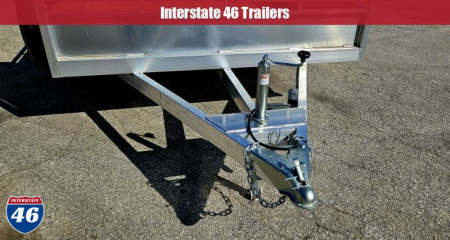 New 80" X 14' UTILITY BI-FOLD REAR GATE TANDEM AXLE ALUMINUM GALVANIZED RIMS