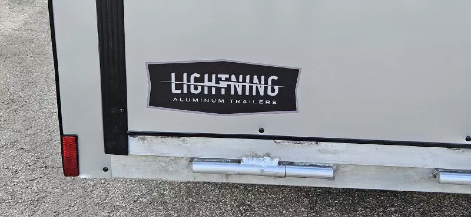 New 8 X 20 CAR HAULER ENCLOSED W/DROP DOWN FRONT DOOR 2026 LIGHTNING ALL ALUMINUM