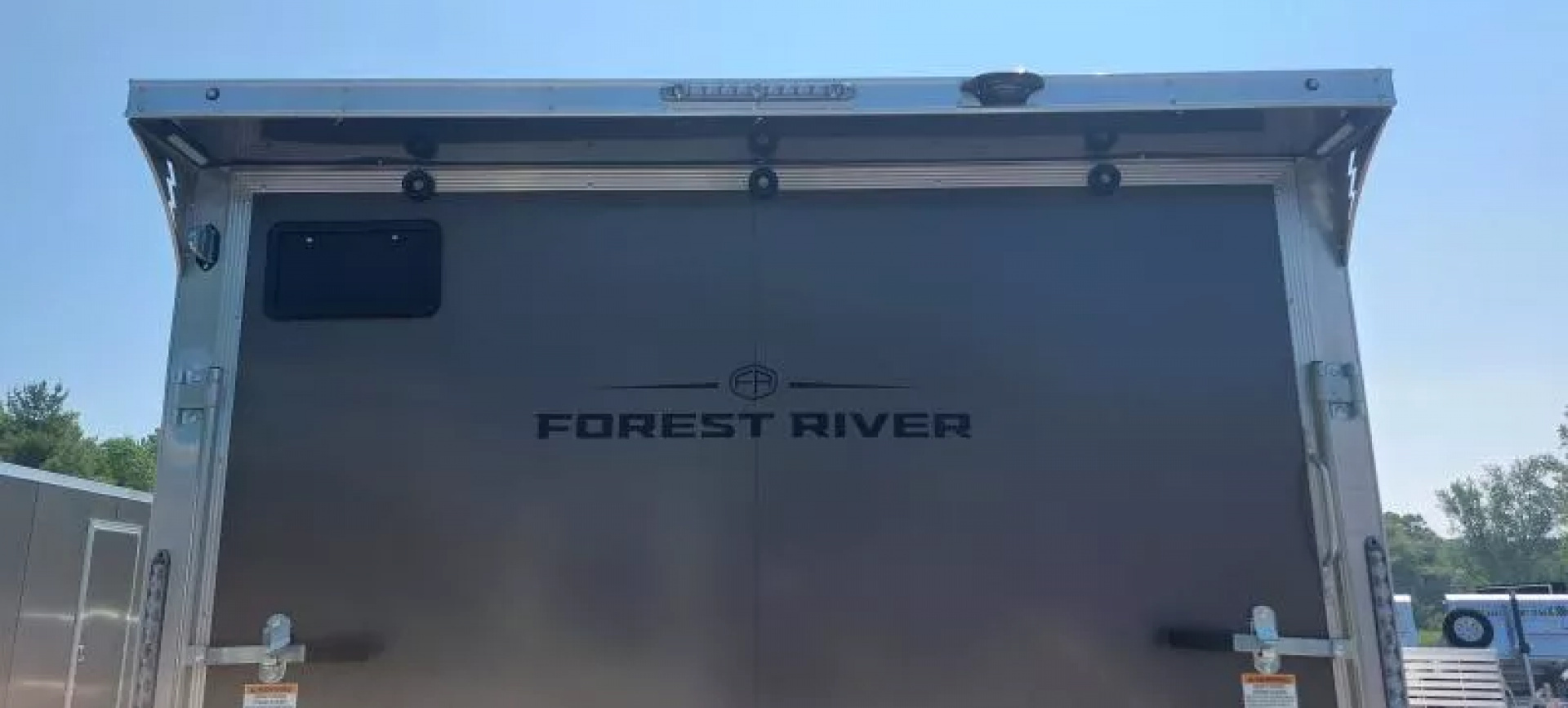 New 8'X20' CAR HAULER ENCLOSED 2026 ALL ALUMINUM POLYCOR EXTERIOR 5200# AXLES ALSO AVAILABLE IN WHITE & SILVERFROST