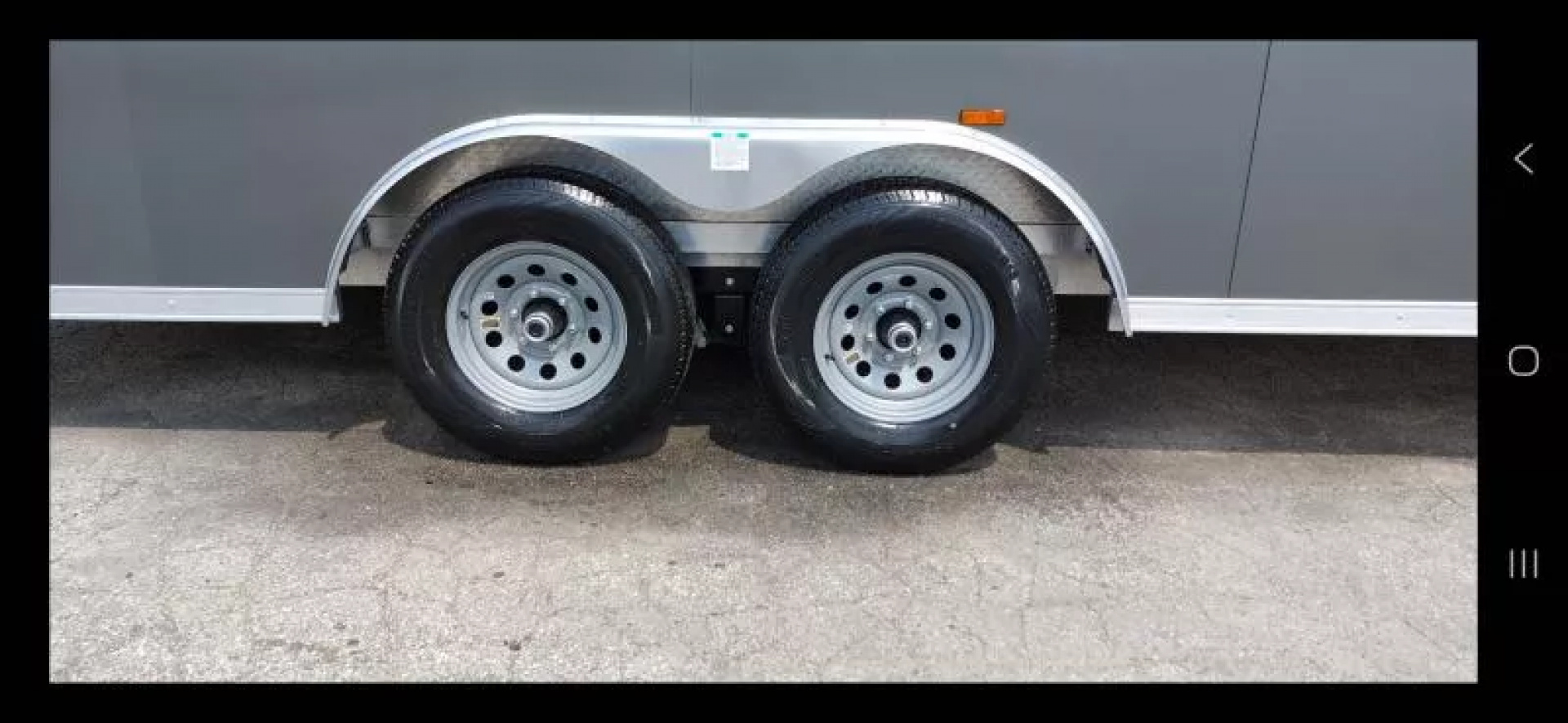 New 8'X20' CAR HAULER ENCLOSED 2026 ALL ALUMINUM POLYCOR EXTERIOR 5200# AXLES ALSO AVAILABLE IN WHITE & SILVERFROST