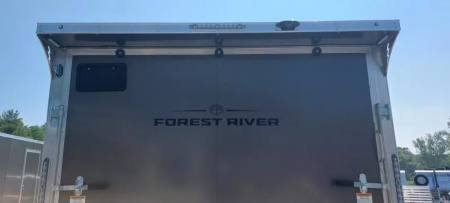 New 8'X20' CAR HAULER ENCLOSED 2026 ALL ALUMINUM POLYCOR EXTERIOR 5200# AXLES ALSO AVAILABLE IN WHITE & SILVERFROST