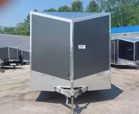 New 8'X20' CAR HAULER ENCLOSED 2026 ALL ALUMINUM POLYCOR EXTERIOR 5200# AXLES ALSO AVAILABLE IN WHITE & SILVERFROST