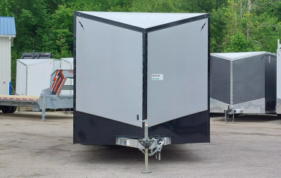 New 8 X 22 CAR HAULER ENCLOSED 5200# AXLES ALL ALUMINUM 2025 LIGHTNING