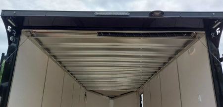 New 8 X 22 CAR HAULER ENCLOSED 5200# AXLES ALL ALUMINUM 2025 LIGHTNING