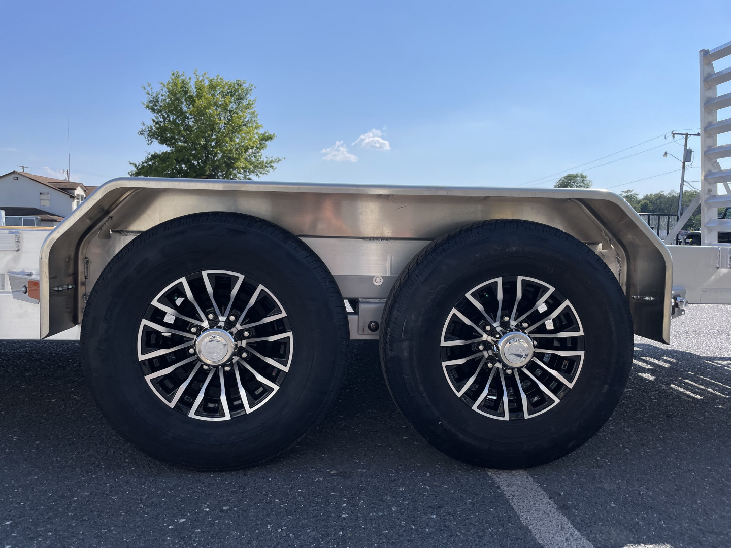 New 2026 Sure-Trac 82"X18+2 Aluminum Equipment Trailer