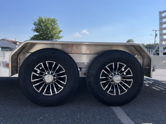 New 2026 Sure-Trac 82"X18+2 Aluminum Equipment Trailer