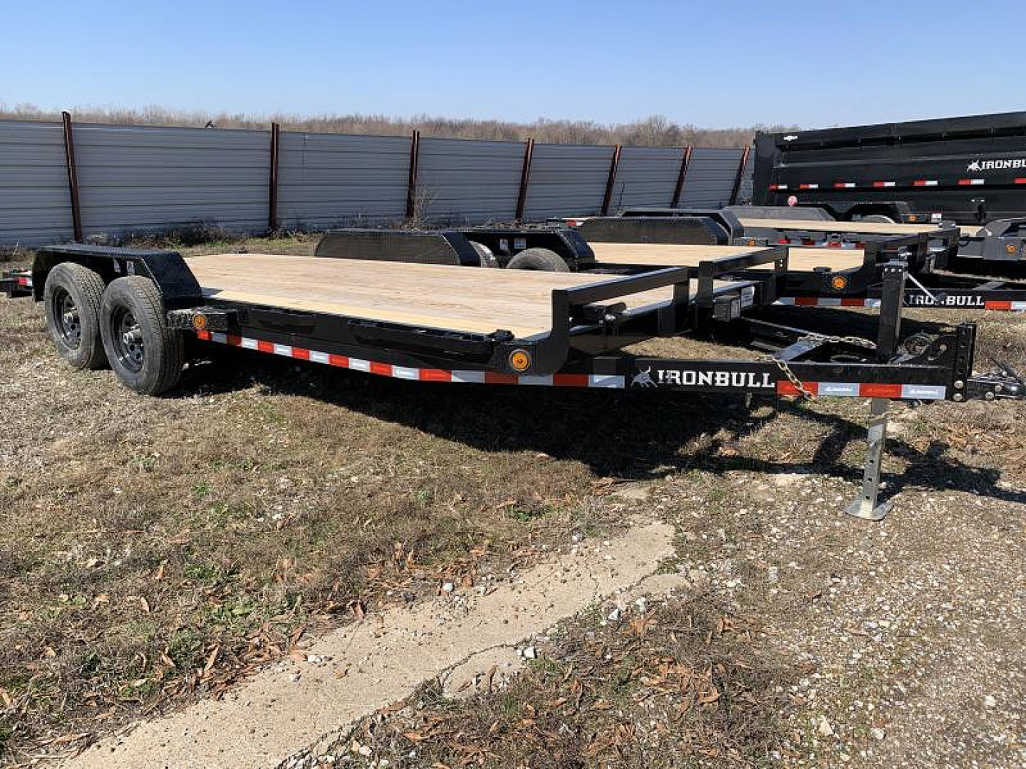 New 2023 Iron Bull ETB10 83" x 18' Equipment Trailer