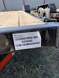 New 2023 Iron Bull ETB10 83" x 18' Equipment Trailer