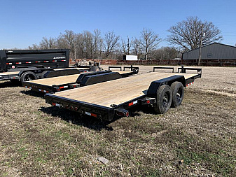 New 2023 Iron Bull ETB10 83" x 18' Equipment Trailer