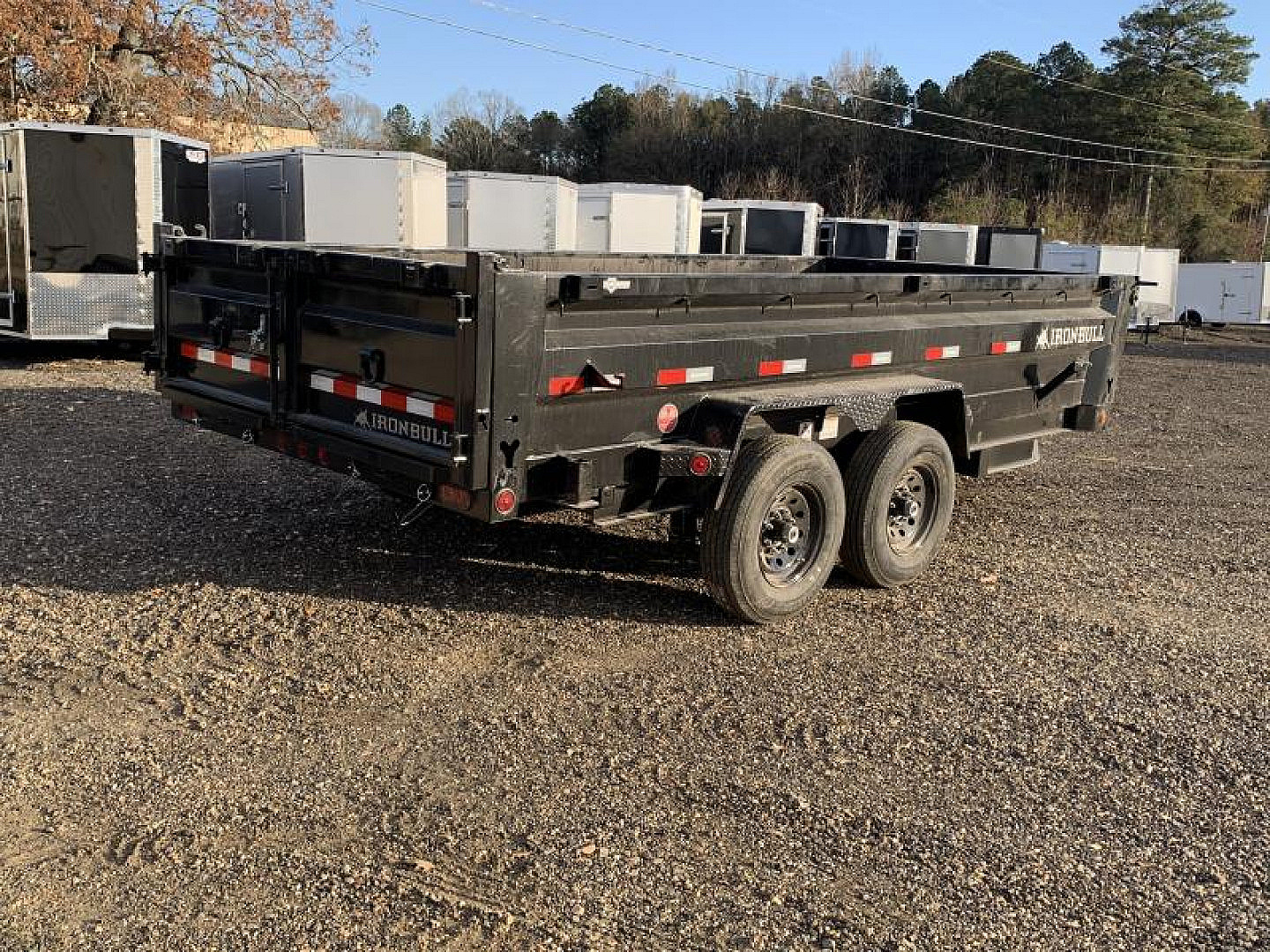 New 2025 Iron Bull DTB14 83x16 Dump Trailer
