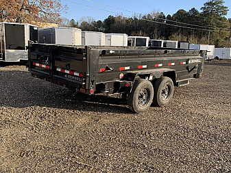 New 2025 Iron Bull DTB14 83x16 Dump Trailer