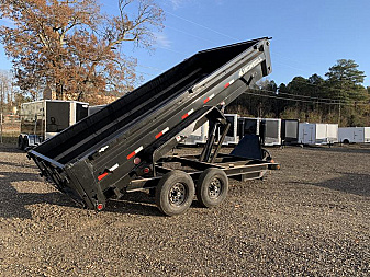 New 2025 Iron Bull DTB14 83x16 Dump Trailer